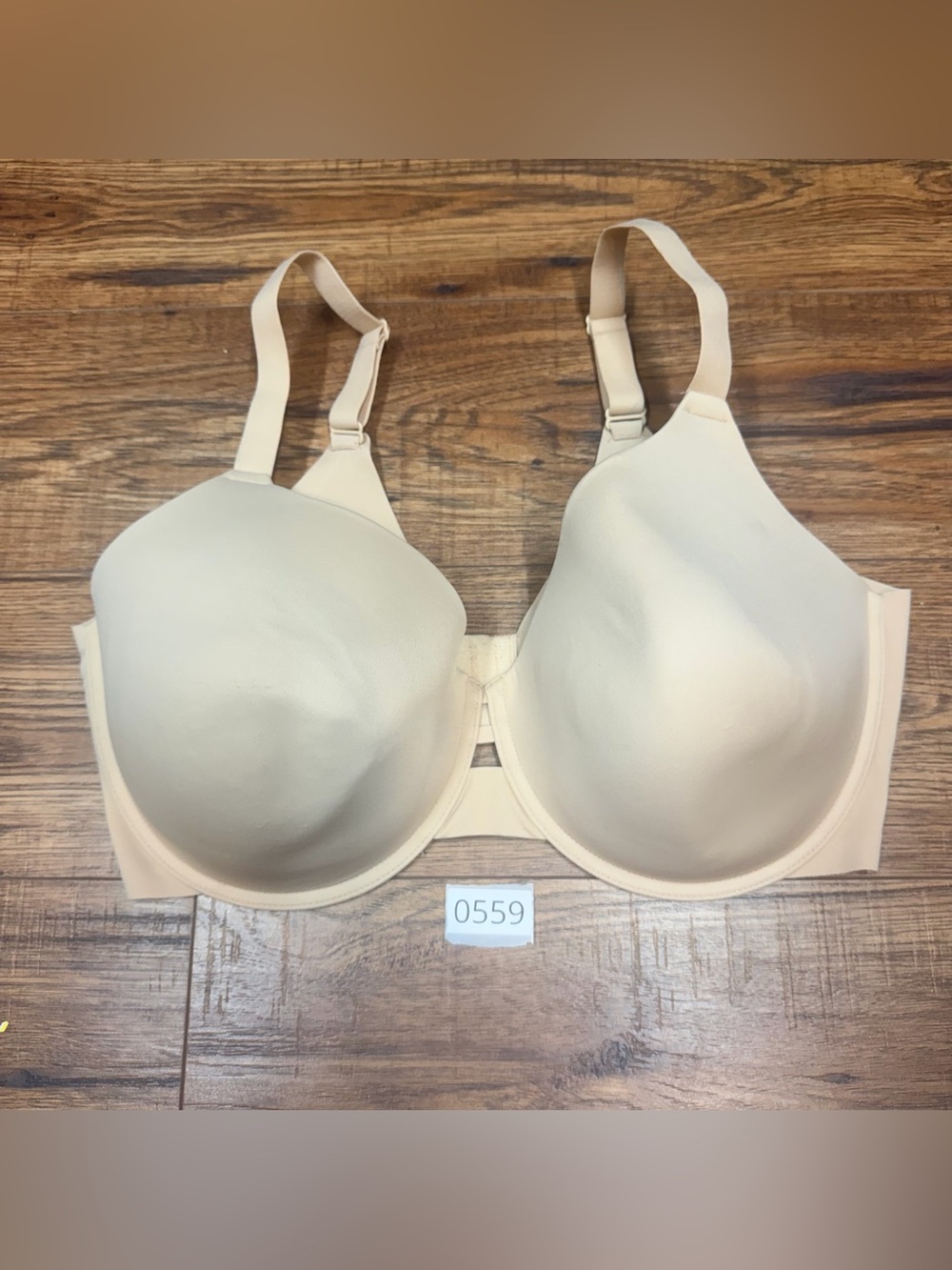 Auden Nude Full-Coverage T-Shirt Bra